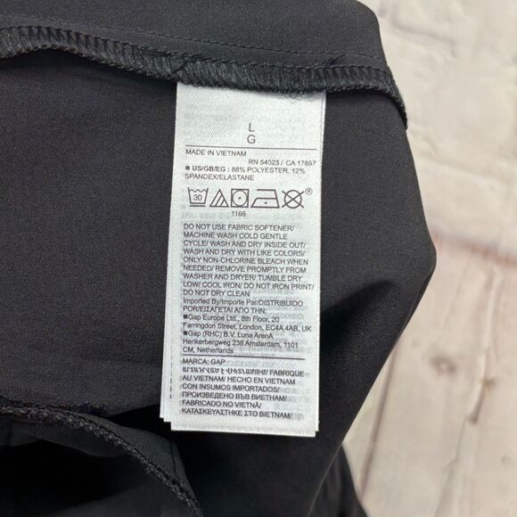 NWT Gap Gapfit Runaround Women Pleated High Rise Wide Leg Pants Large C025 -8 - Picture 14 of 16